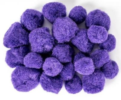 Opakowanie Pompony akrylowe 10 MIX