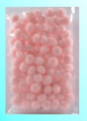 Opakowanie Pompony jasnoróżowe 10mm 100szt