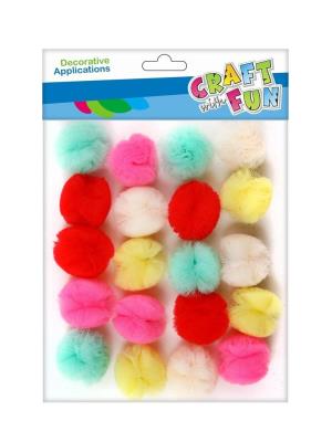 Opakowanie Pompony tiulowe 2,5cm 20szt