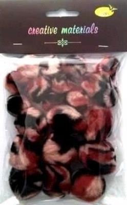 Opakowanie Pompony zwierzęce 25-40mm 21szt