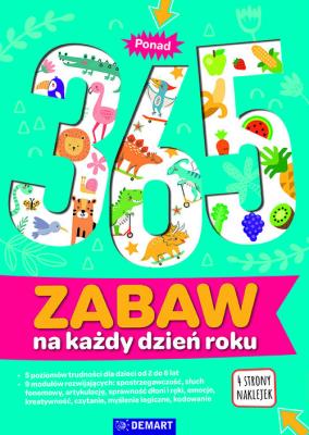Okładka książki Ponad 365 zabaw na każdy dzień w roku