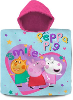 Opakowanie Poncho kąpielowe Peppa Pig 120x60 cm PP09058