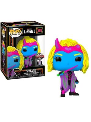 Opakowanie Pop! Marvel Black Light Loki Sylvie Figurka