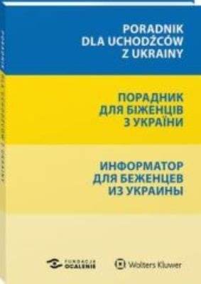 Okładka książki Poradnik dla uchodźców z Ukrainy