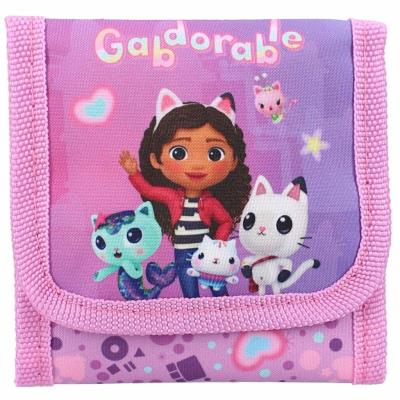 Opakowanie Portfel zamykany na rzep Koci Domek Gabi