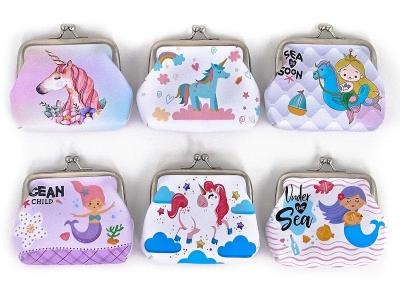 Portmonetka dziewczęca 10x9cm MIX. Wydawca: ADAR. SmakLiter.pl Opakowanie Portmonetka dziewczęca 10x9cm MIX