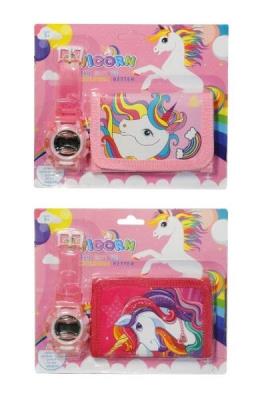 Opakowanie Portmonetka + zegarek MIX