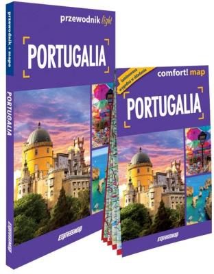 Portugalia light przewodnik + mapa. Autor: Andrasz Janusz. SmakLiter.pl Okładka książki Portugalia light przewodnik + mapa