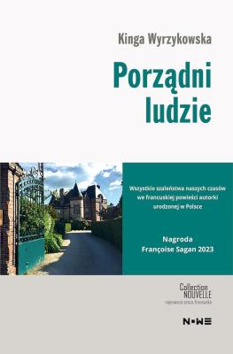Porządni ludzie. Autor: Kinga Wyrzykowska. SmakLiter.pl Okładka książki Porządni ludzie