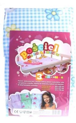 Opakowanie Pościel do łóżeczka 1 szt. mix