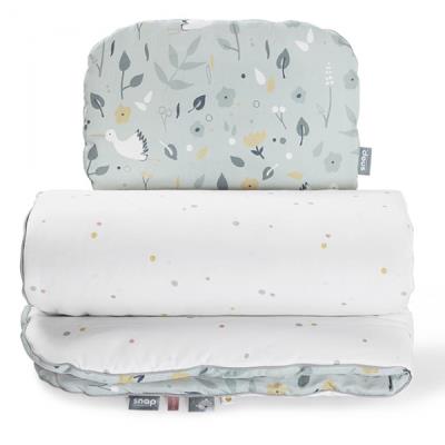 Opakowanie Pościel komplet kołderka i poduszka Flower birds baby