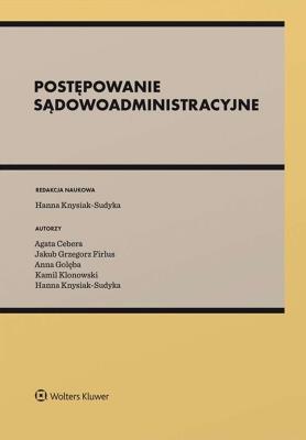 Okładka książki Postępowanie sądowoadministracyjne