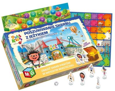 Opakowanie Poszukiwanie skarbu + sprężyny i drabiny - Jeżyk