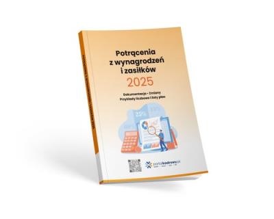 Opakowanie Potrącenia z wynagrodzeń i zasiłków 2025