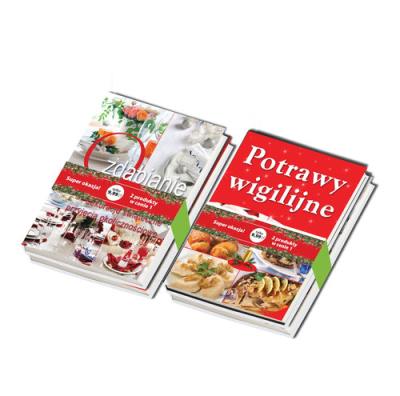 Potrawy wigilijne / Ozdabianie stołów. Autor: Szewczyk Małgorzata. SmakLiter.pl Okładka książki Potrawy wigilijne / Ozdabianie stołów