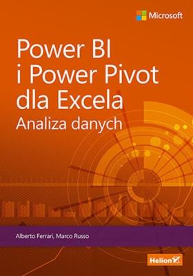 Okładka książki Power BI i Power Pivot dla Excela. Analiza danych
