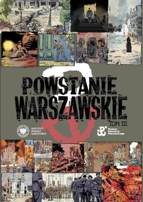 Okładka książki Powstanie Warszawskie T.3 komiks paragrafowy