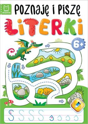 Okładka książki Poznaję i piszę literki 6+