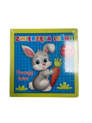 Poznaję Świat. Zwierzęta leśne. Autor:   Praca zbiorowa. SmakLiter.pl Okładka książki Poznaję Świat. Zwierzęta leśne