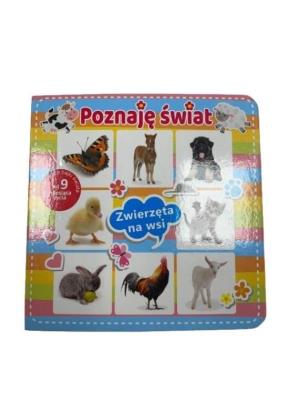 Poznaję Świat. Zwierzęta na wsi. Autor:   Praca zbiorowa. SmakLiter.pl Okładka książki Poznaję Świat. Zwierzęta na wsi