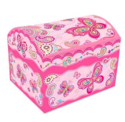 Opakowanie Pozytywka kuferek Motylki