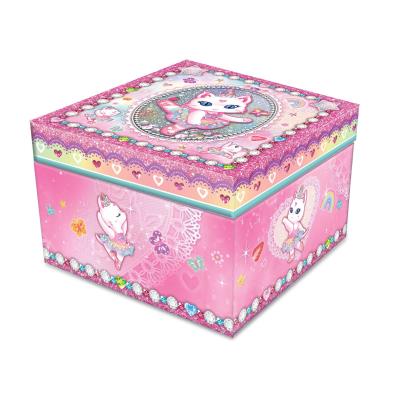 Opakowanie Pozytywka kwadrat Kot baletnica