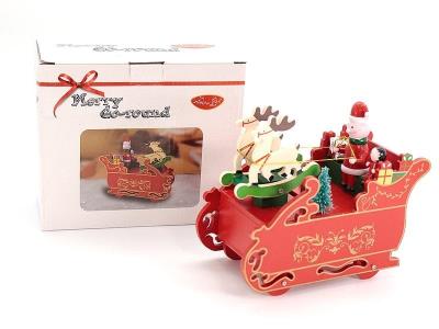 Opakowanie Pozytywka sanie z Mikołajem