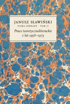Okładka książki Prace teoretycznoliterackie z lat 1958-1973 Tom 2