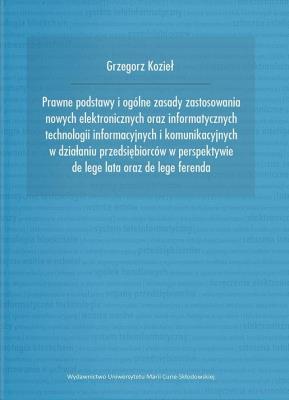 Okładka książki Prawne podstawy i ogólne zasady zastosowania...