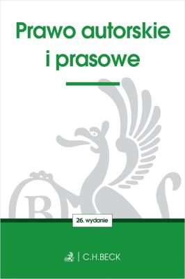 Okładka książki Prawo autorskie i prasowe w.26