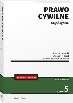 Okładka książki Prawo cywilne. Część ogólna