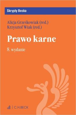 Prawo karne z testami online. Autor:   Praca zbiorowa. SmakLiter.pl Okładka książki Prawo karne z testami online
