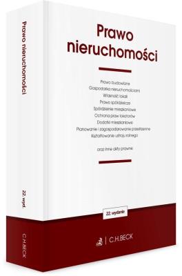 Okładka książki Prawo nieruchomości oraz inne akty prawne w.22