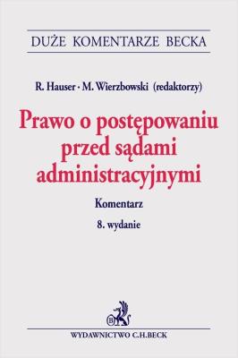 Okładka książki Prawo o postępowaniu przed sądami w.8