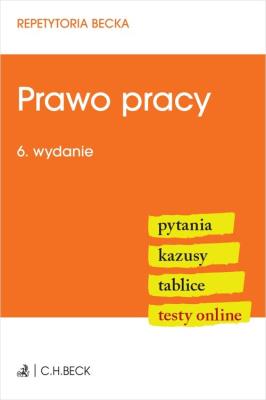 Okładka książki Prawo pracy. Pytania. Kazusy. Tablice. Testy online