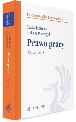 Okładka książki Prawo pracy z testami online w.22