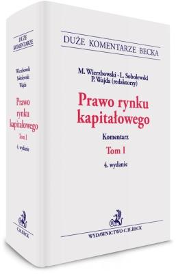 Okładka książki Prawo rynku kapitałowego Komentarz T.1 wyd. 4