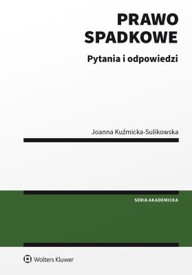 Okładka książki Prawo spadkowe. Pytania i odpowiedzi