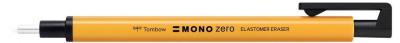 Precyzyjna gumka MONO zero okrągła neon orange. Wydawca: Tombow. SmakLiter.pl Opakowanie Precyzyjna gumka MONO zero okrągła neon orange