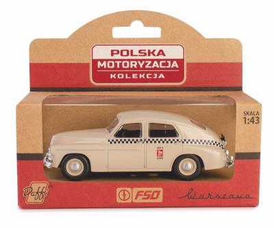 Okładka książki PRL Warszawa M-20 Taxi