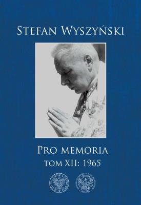 Okładka książki Pro memoria Tom 12 1965