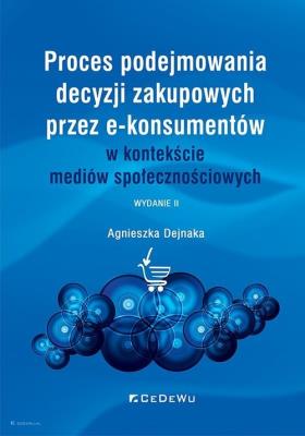 Okładka książki Proces podejmowania decyzji zakupowych przez..