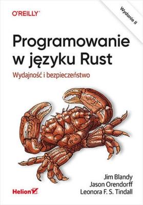 Okładka książki Programowanie w języku Rust w.2