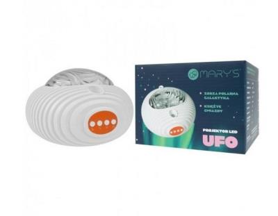 Opakowanie Projektor ufo galaktyka RGBW z pilotem