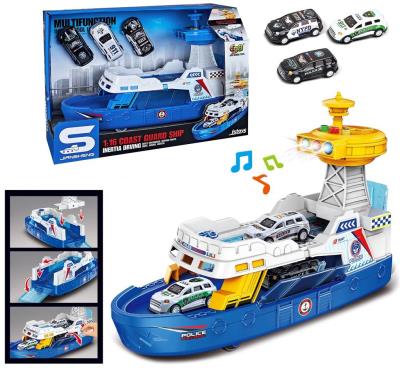 Opakowanie Prom policja z autami światłem i dźwiękiem