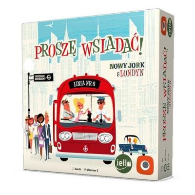Proszę Wsiadać: Nowy Jork i Londyn PORTAL. Wydawca: Portal Games. SmakLiter.pl Opakowanie Proszę Wsiadać: Nowy Jork i Londyn PORTAL