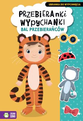 Przebieranki wypychanki. Bal przebierańców. Autor: Opracowanie zbiorowe. SmakLiter.pl Okładka książki Przebieranki wypychanki. Bal przebierańców