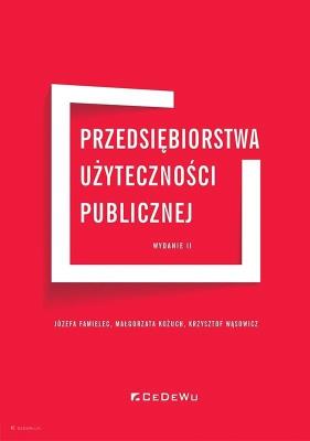 Okładka książki Przedsiębiorstwa użyteczności publicznej w.2