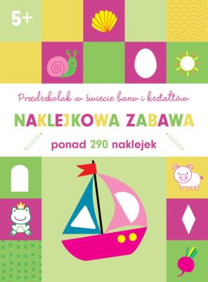 Okładka książki Przedszkolak w świecie barw i kształtów