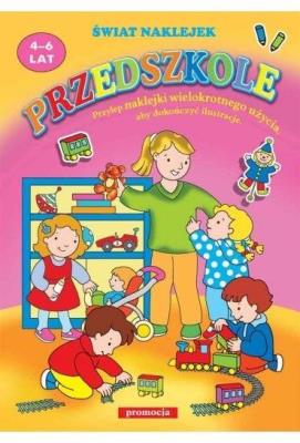 Okładka książki Przedszkole - świat naklejek